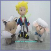 ENFEITE DE MESA OVELHA RAPOSA  E PEQUENO PRÍNCIPE