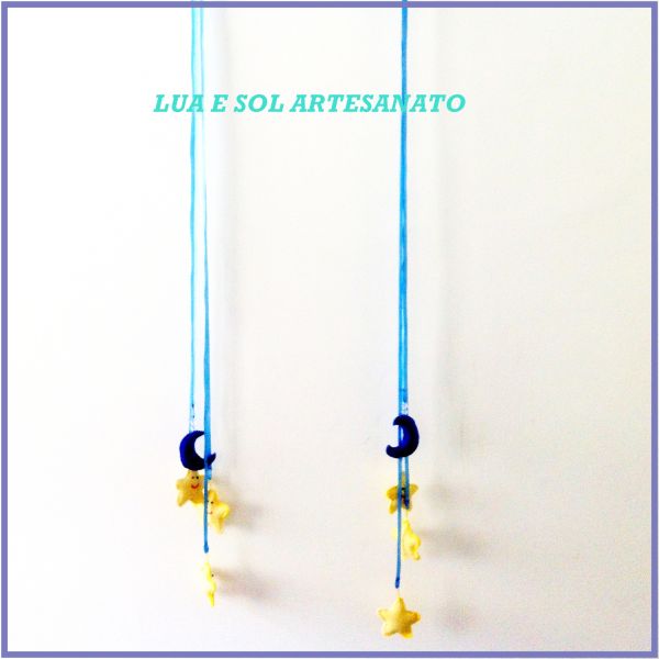 MÓBILE LUA E ESTRELA AZUL