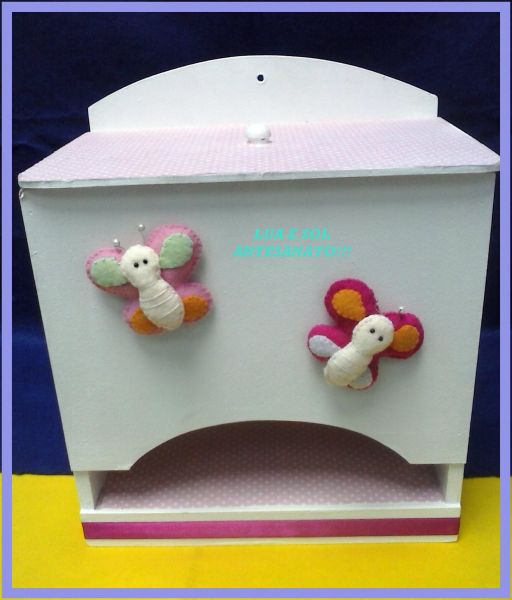 PORTA-FRALDAS BORBOLETAS